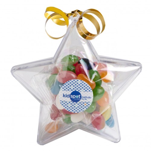 Acrylic Stars Filled with Jelly Beans